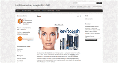 Desktop Screenshot of lepsikosmetika.cz